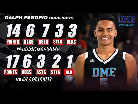 Dalph Panopio Recent Highlights vs Rock Top Prep & 4A Academy | 2019 US Highlights