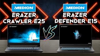 MEDION ERAZER Crawler E25 vs ERAZER Defender E15! you probably have not heard of this brand before!
