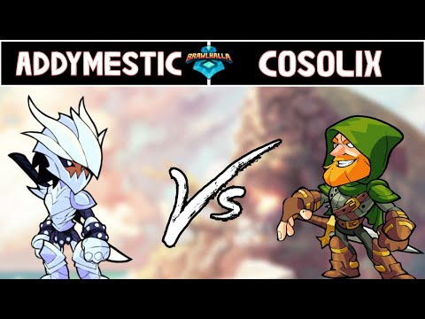 Addymestic vs Cosolix - Addymestic vs Viewers - EU vs NA - Brawlhalla Show Match #19