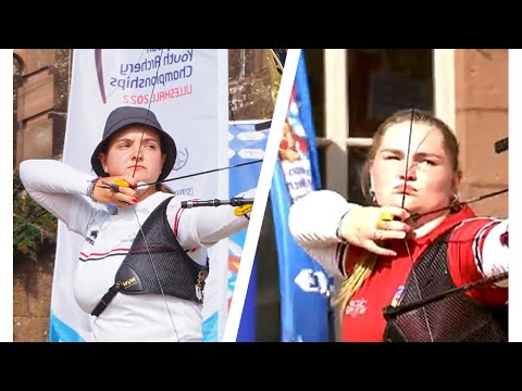 Amalie Storelv v Caroline Lopez – recurve under 21 women bronze | Lilleshall 2022 Youth Championship