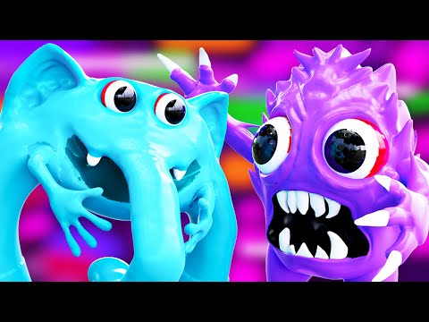 Coach Pickles VS Hunter Tim & Chef Pigster (Garten of Banban 3 Animation)