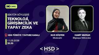 Sektör Söyleşileri “Yapay zekâ bu dönüşümde bizi nereye götürüyor? - H