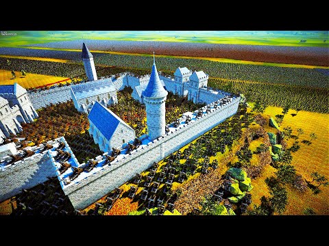 Intense Epic Fortress Defense Vs Spartans Lay Siege - Ultimate Epic Battle Simulator 2 | UEBS 2