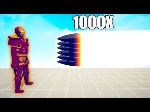 1000x OVERPOWERED TANK vs UNITS - TABS | Totally Accurate Battle Simulator 2026