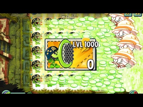 PvZ 2 Challenge - 35 Plants Level 100 Vs 5 Boss Lost City Imp Zombies Level 40 - Who will win?