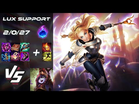 SUPPORT Lux vs Lulu - NA Challenger Patch 25.S1.6