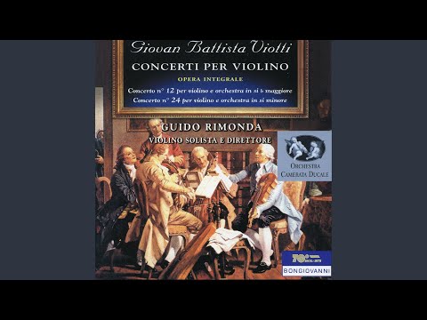 Violin Concerto No. 24 in B Minor, G. 105: III. Allegretto