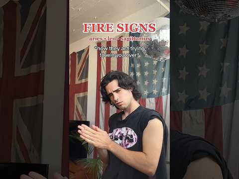 how fire signs act in a relationship 🔥 #astrology #zodiacsigns #leo #aries #sagittarius