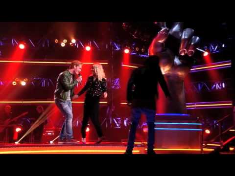Аll Judges Dancing! David Dam - Let's Get It On The voice of Holland 2014 Blind Auditions