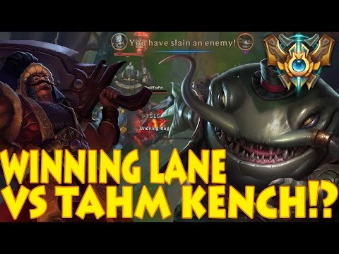 TRYNDAMERE VS TAHM KENCH - REMATCH CHALLENGER/MASTER ELO RANKED FT. TOXIC TEAM EDITION