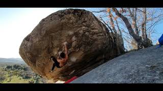 Video thumbnail of El Australiano, 7c. Zarzalejo