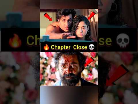 Chapter Close Details In Animal Movie 😲 | #movie #animal #shorts