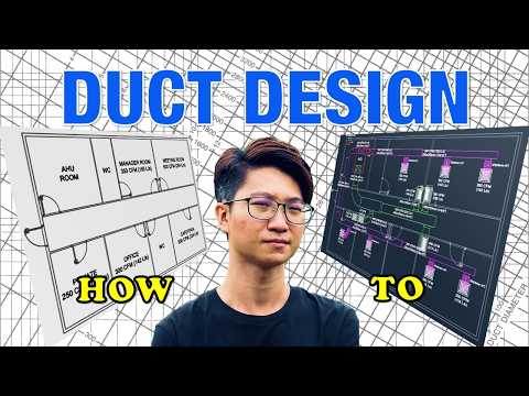 Easy Way to Design Duct for HVAC System (Sizing & Layout)