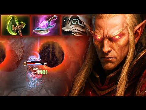 PARASMA Build!! Invoker INSANE Damage Combo vs KotL Mid | Dota 2 Invoker