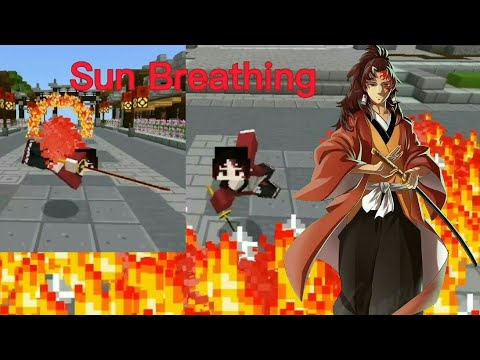 Insane Yoriichi Sun Breathing in Minecraft! Watch Now!