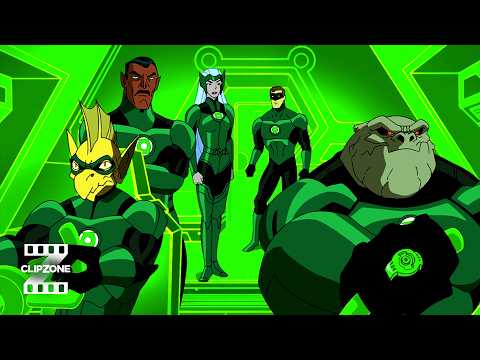 Green Lantern: Fight Flight | Hal Jordan Meets the Guardians | ClipZone: Heroes & Villains