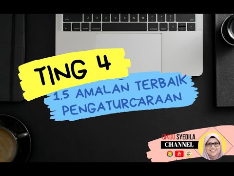 Bab 1.5 Amalan Terbaik Pengaturcaraan Sains Komputer T4