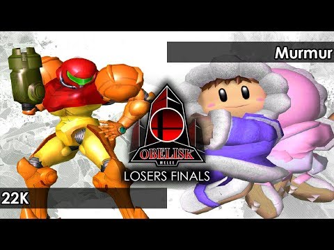 Melee: G5 | 22K (Samus/Marth) V Murmur (Ice Climbers) - Obelisk 116 Tournament SSBM