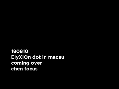 180810 coming over chen focus