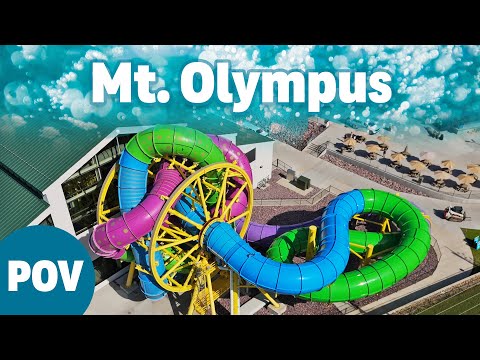 Mt. Olympus Water Park Wisconsin Dells | Water Slides 2024 POV