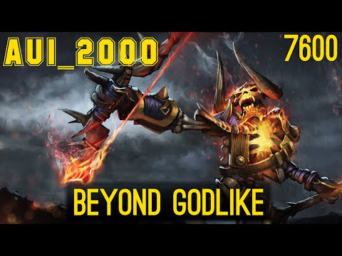 Dota 2 - 7600 MMR AUI_2000 CLINKZ BEYOND GODLIKE | Safelane Hardcarry /14 kill 0 Death/ TI6 / 6.87 c