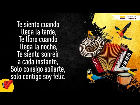 Y No Estás Aquí, Los Diablitos, Video Letra - Sentir Vallenato