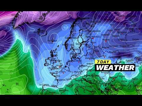 European Weather | GFS Model in 850 hPa March 8, 2026 l Europe Temperature