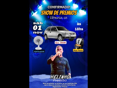 🎉 AO VIVO | Show de Prêmios em Uruoca-CE 🎁 Sorteio de um Gol 2006 + Brindes