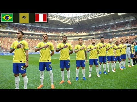 Peru vs Brazil - COPA AMERICA 22 June 2019 Gameplay