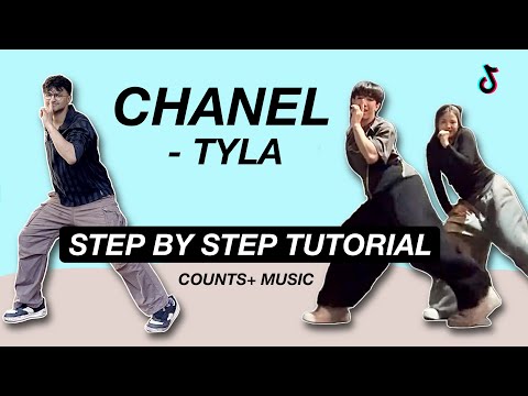 Tyla - CHANEL Dance *STEP BY STEP TUTORIAL* (Beginner Friendly)