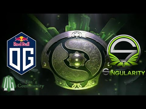 OG vs Singularity - Game 1 - The International 2018 - Europe Main Qualifier