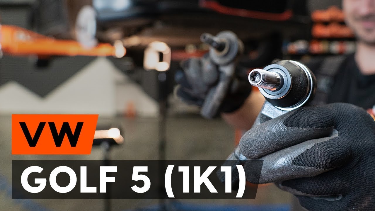 Jak vyměnit kulový čep řízení na VW Golf 5 – návod k výměně
