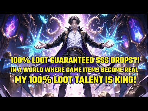 100% Loot GUARANTEED SSS Drops?!In a World Where Game Items Become REAL,My 100% Loot Talent is KING
