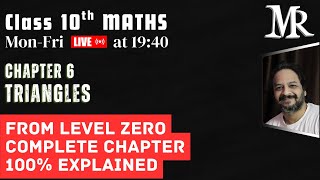 Triangles Class 10 | Full Chapter with Theorems, Proofs & NCERT Questions