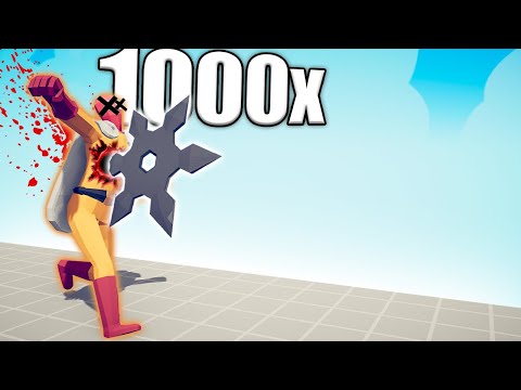 1000x OVERPOWERED SENSEI vs UNITS - TABS | Totally Accurate Battle Simulator 2023