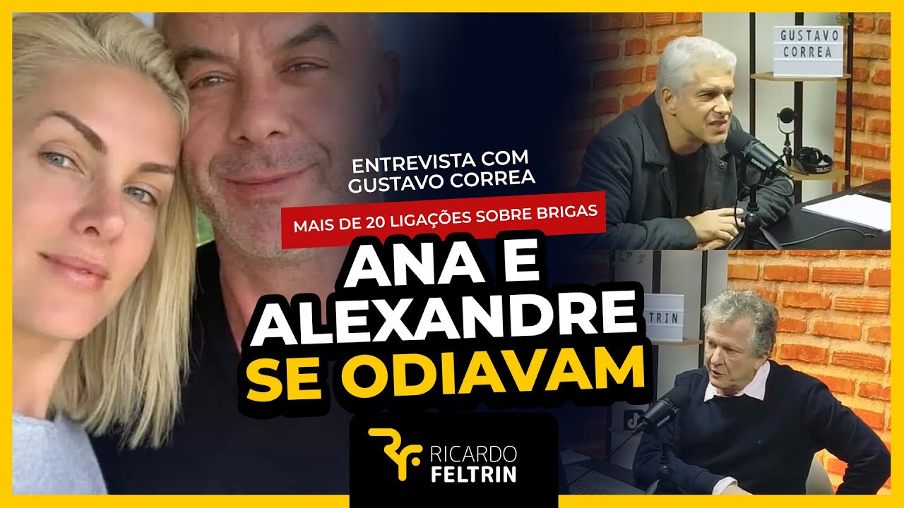 Gustavo Correa perdeu as contas de quantas ligações sobre brigas do casal recebeu.