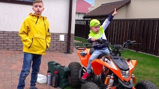 Первое ТО квадрика. ТЕСТИРУЮ квадрик!!!?New SUPER Car Ride On POWER WHEEL and Review Toys Video