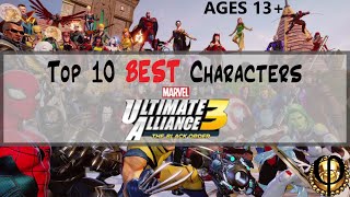 Top 10 *BEST* Characters in Ultimate Alliance 3
