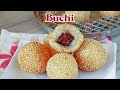 Buchi with Red Bean Filling | Sesame Seed Balls