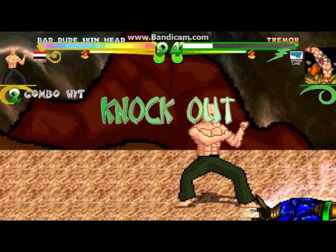 M.U.G.E.N TFGAF Special - Bad Dude Skin Head ( Clickteam )