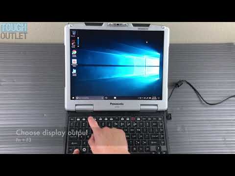 Panasonic Toughbook CF-30: How to use hotkeys