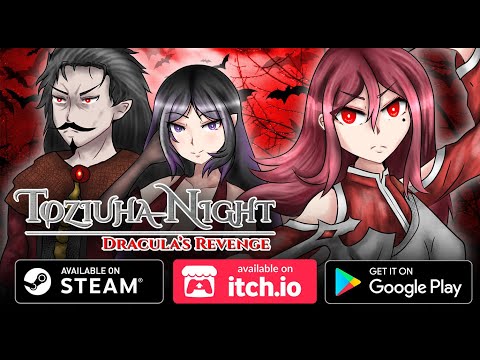 Toziuha Night - Dracula's Revenge [Release Trailer] Available on Steam, Itch.io and Google Playstore thumbnail