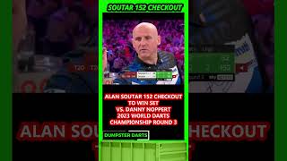 🎯ALAN SOUTAR 152 CHECKOUT TO WIN SET VS. DANNY NOPPERT | World Darts Championship Round 3