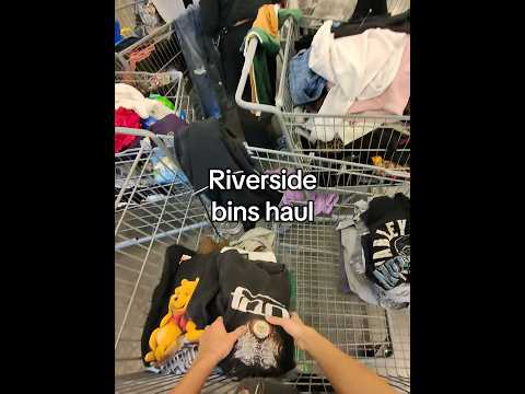 Riverside bins haul #goodwillbins