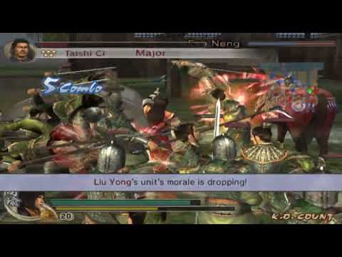 Dynasty Warriors 5 - Zhou Yu #3 : Battle Of Wu Territory (Hard) [NO COMMENTARY]