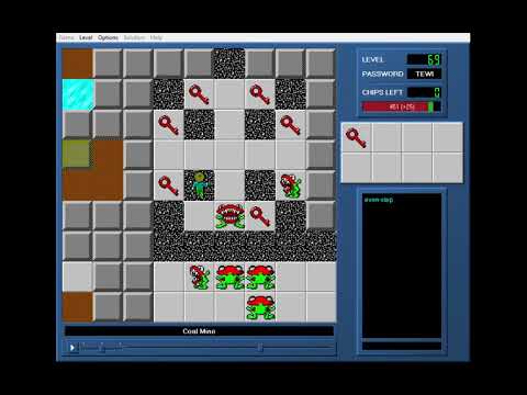 CCLP3 level 69 solution - 426 seconds