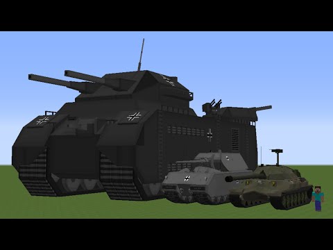 Monorisu - Minecraft Flans Mod: Super Heavy Tanks - Devblog #83