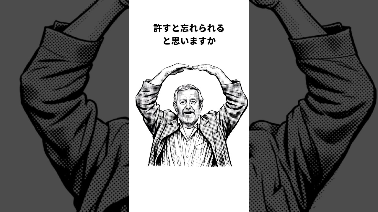 許した記憶と許さない記憶の違い#雑学