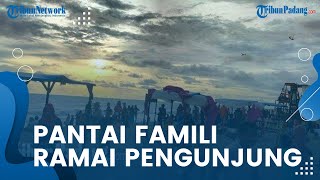 Objek Wisata Bahari di Pesisir Selatan Dibanjiri Pengunjung, Sasar Pantai di Linggo Sari Baganti