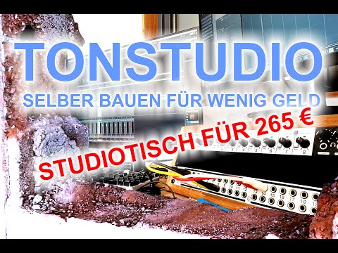 Tonstudio selber bauen - just do it!